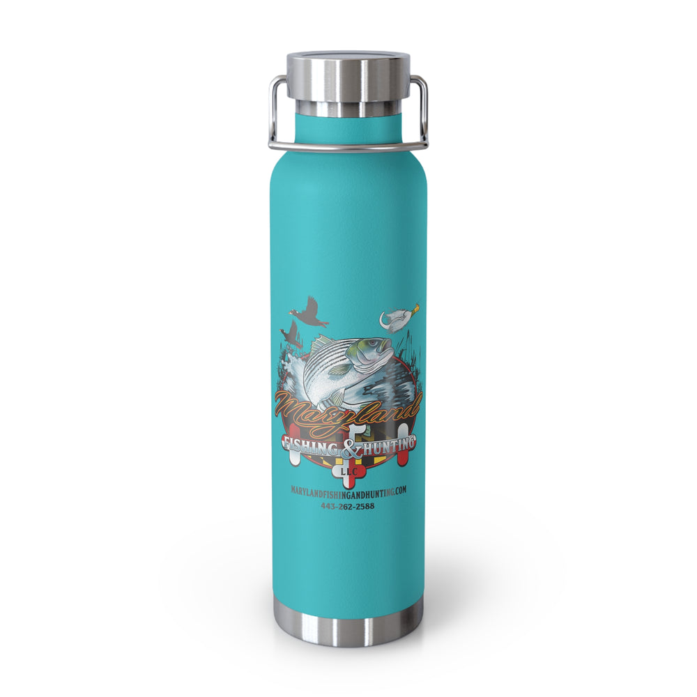 Copper Vacuum Insulated Bottle, 22oz