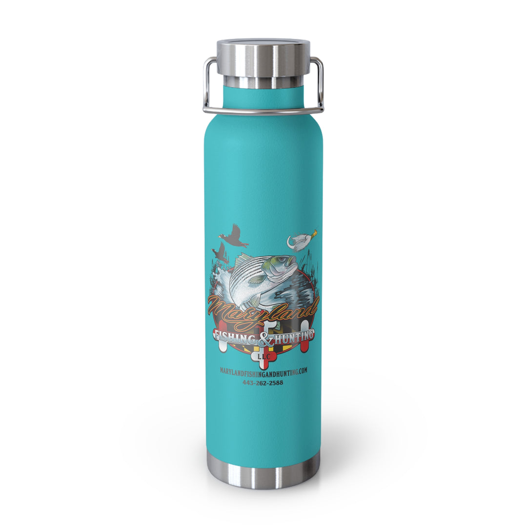 Copper Vacuum Insulated Bottle, 22oz